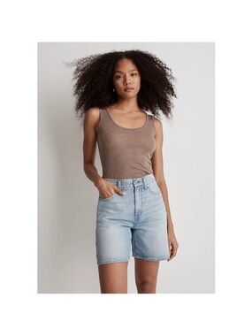 NWOT Madewell Baggy Jean Shorts Size 26 Bermuda Jorts